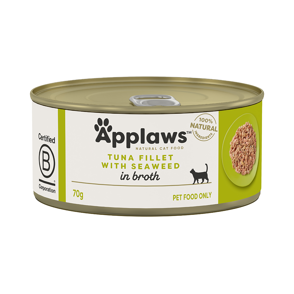 Wet cat food can for an adult cat feeding area