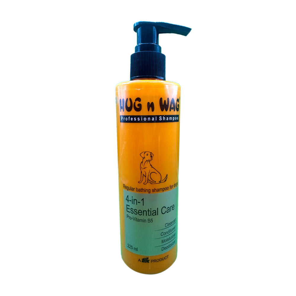 Hug n Wag dog shampoo bottle