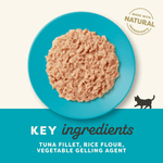 Natural Premium Wet Cat Food for Kittens, Tuna Fillet 70g Can – product image 4