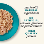 Natural Premium Wet Cat Food for Adult Cats, Tuna Whole Meat with Mackerel in Tasty Jelly 70g Pouch – product image 5