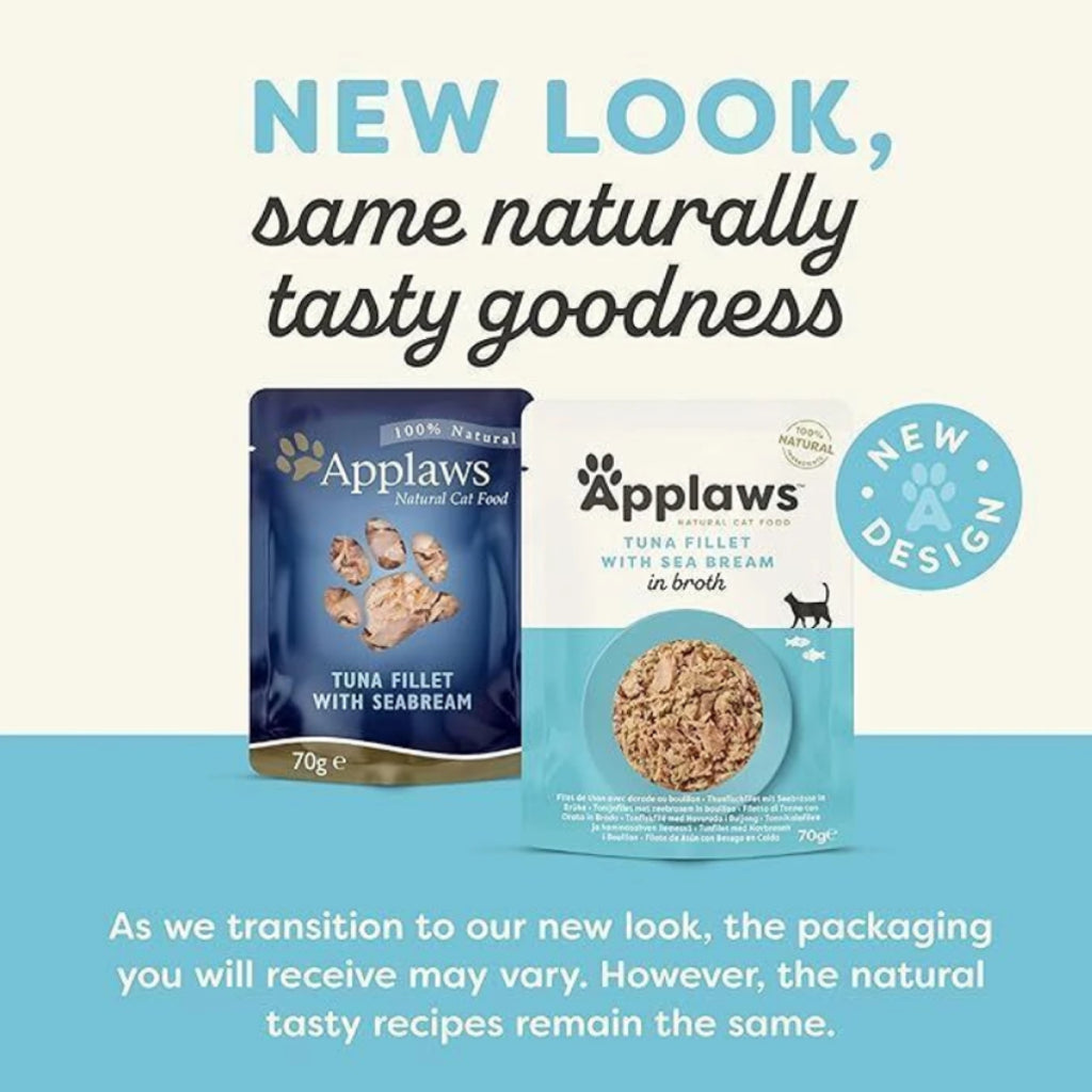 Natural Premium Wet Cat Food Tuna Fillet with Sea Bream – product image 2