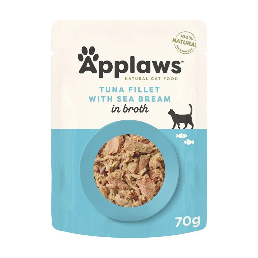Natural Premium Wet Cat Food Tuna Fillet with Sea Bream – product image 3