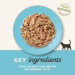 Natural Premium Wet Cat Food Tuna Fillet with Sea Bream – product image 4