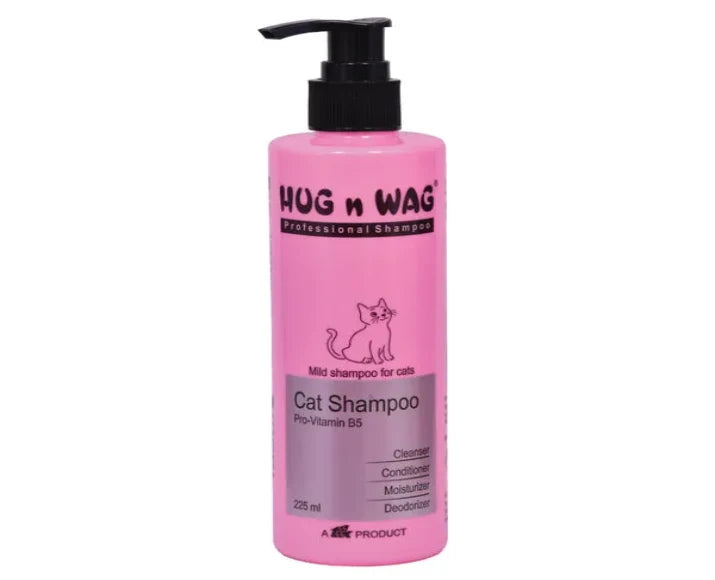 Hug n Wag 4-in-1 Essential Care Cat Shampoo - 225 ml – product image 1